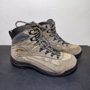 Asolo Fusion FSN GTX Boots Womens Size 9.5 Brown Leather Hiking Mountaineering